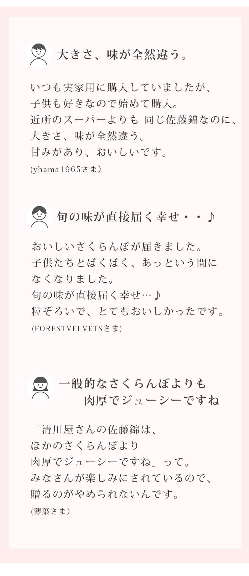 さくらんぼLP