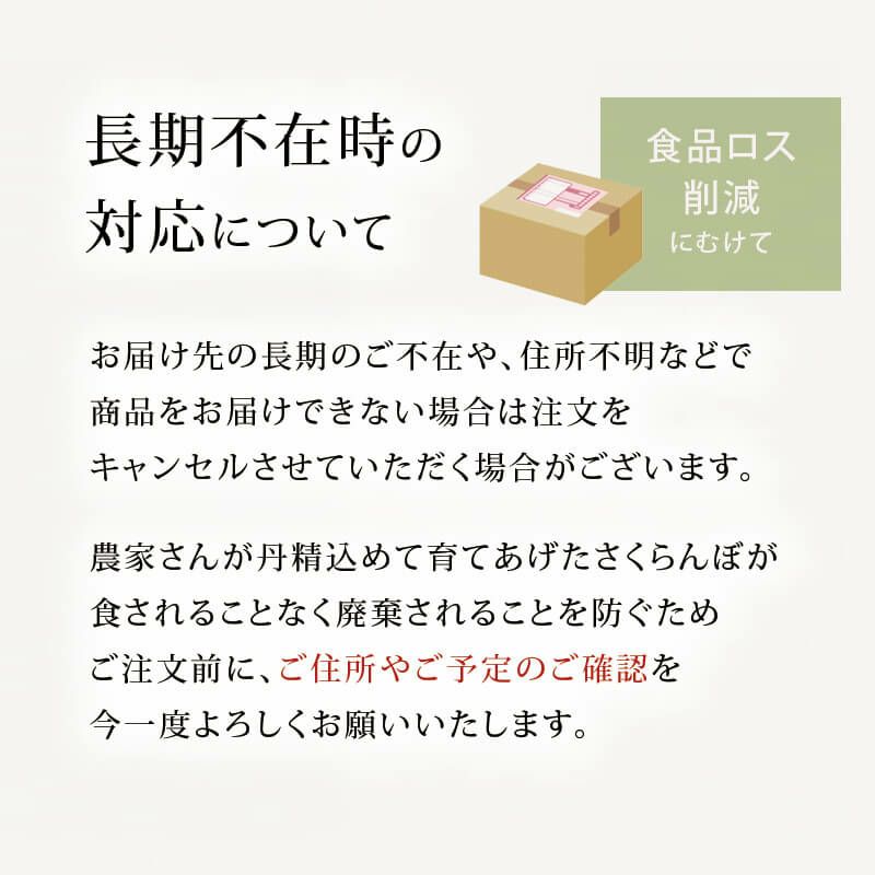 長期不在の対応について