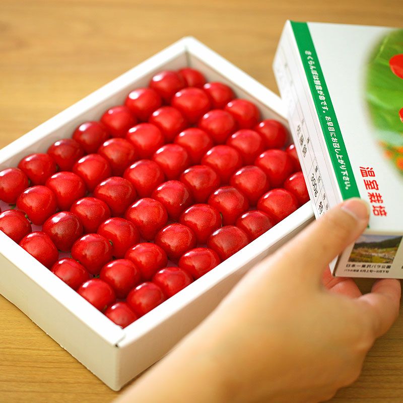母の日 さくらんぼ 佐藤錦 手詰め Lサイズ_イメージ2