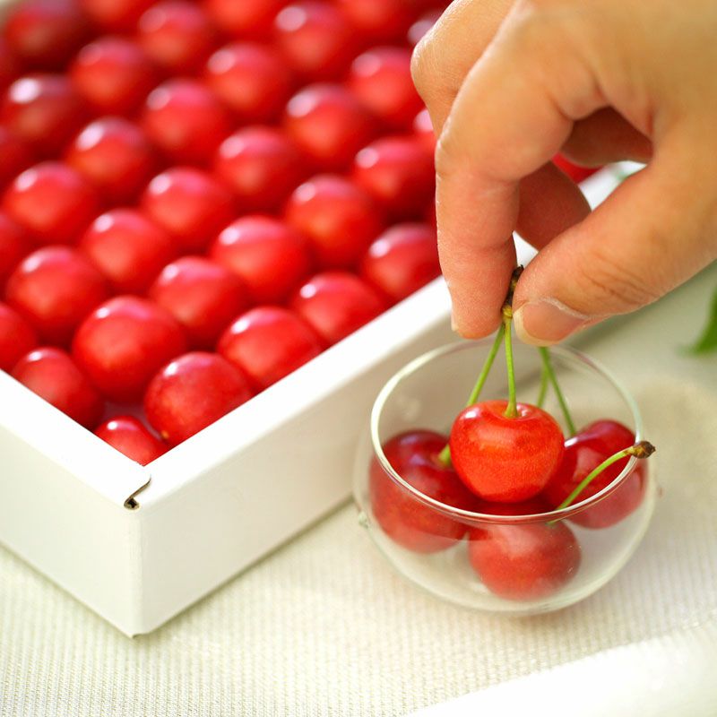 母の日 さくらんぼ 佐藤錦 手詰め Lサイズ_イメージ5