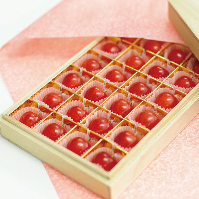 母の日 さくらんぼ 佐藤錦 24粒_パッケージイメージ2
