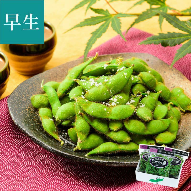 だだちゃまめ 白山村産だだちゃ豆 | 清川屋