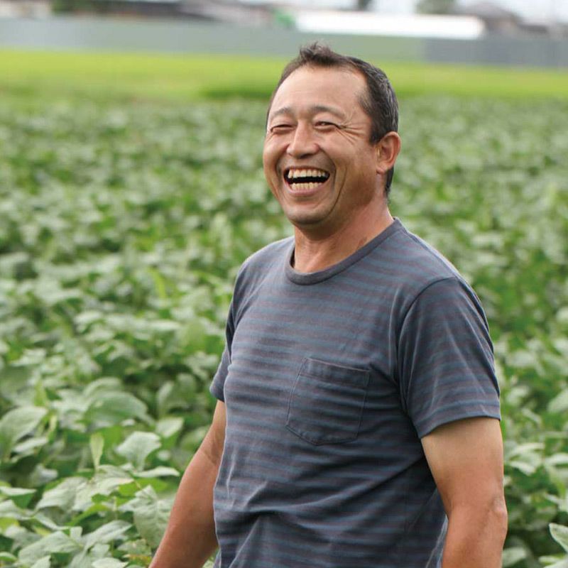 長五郎白山だだちゃ豆_生産者木村裕一さん