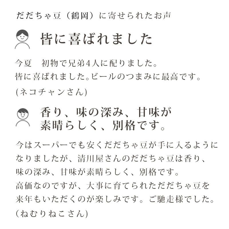 特選 だだちゃ豆 ＜早生豆＞ 8月上～中旬お届け_イメージ