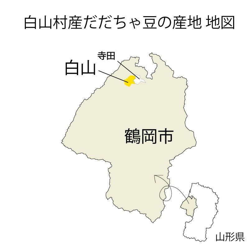 白山村産 だだちゃ豆 頒布会 3回コース_イメージ