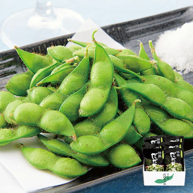 冷凍特選だだちゃ豆 6袋 山形県鶴岡市名産品だだちゃ豆を急速冷凍｜清川屋