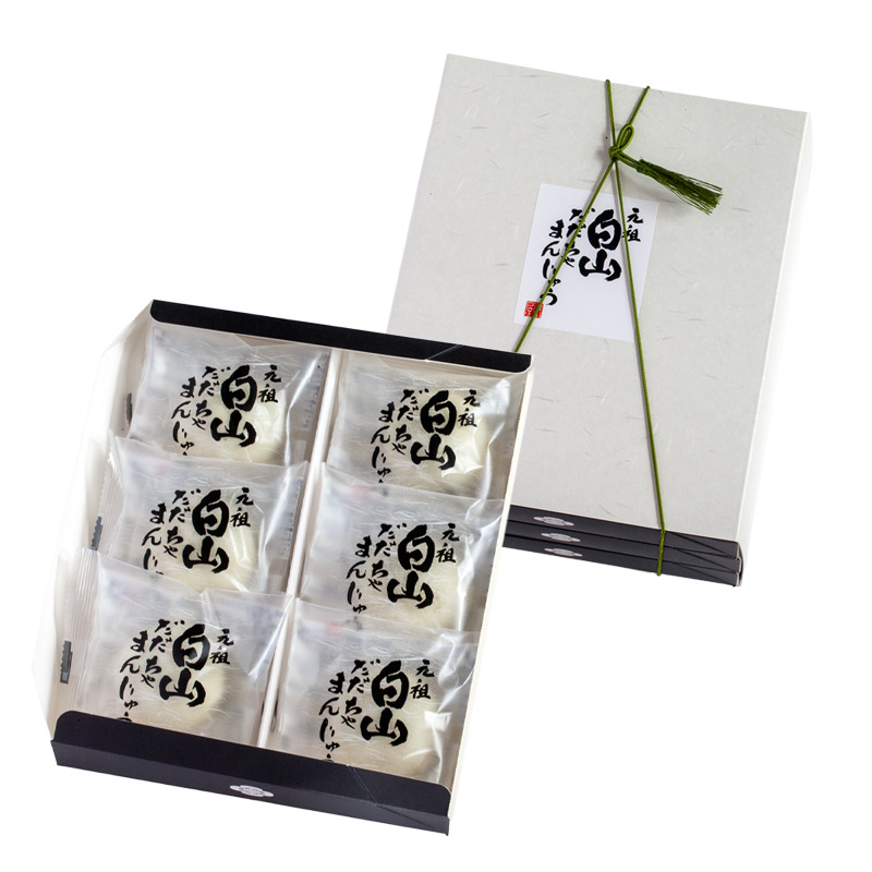 元祖白山だだちゃまんじゅう　18個入パッケージ