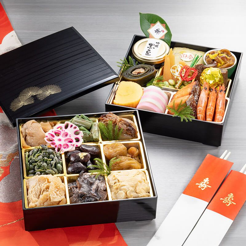 山菜料亭「玉貴」特製 おせち 二段 イメージ画像1