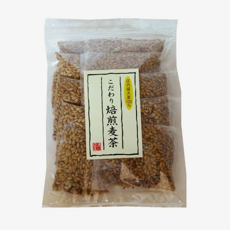 こだわり焙煎麦茶（煮だし用）1袋_パッケージ