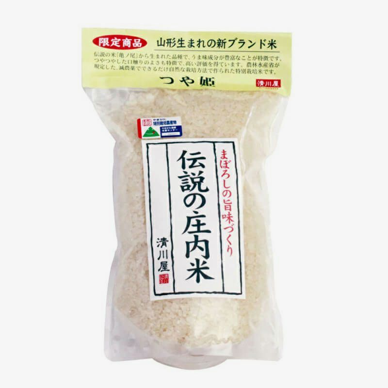 伝説の庄内米 つや姫 1kg | 清川屋