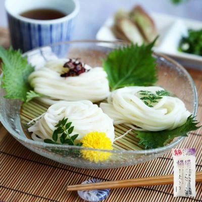 絹入り麦切り 200g×2把