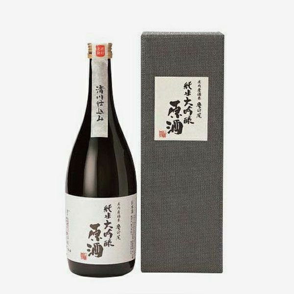 亀の尾 純米大吟醸 原酒 720ml_パッケージ