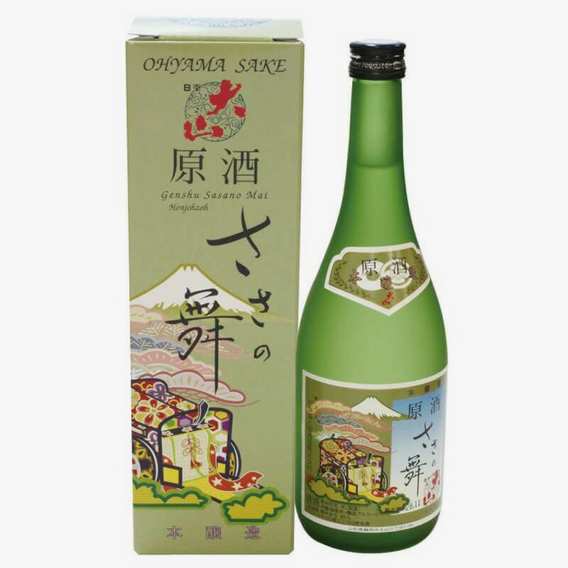 「大山」 ささの舞 原酒 720ml_パッケージ