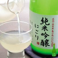 亀の尾-純米吟醸-にごり酒-300ml-清川屋限定酒_イメージ