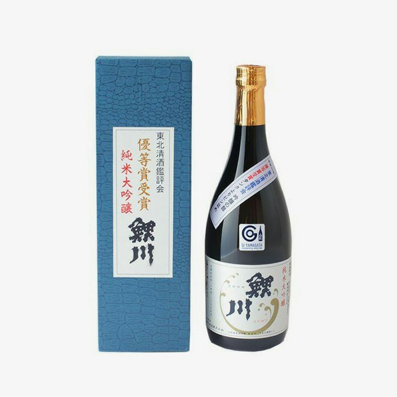「鯉川酒造」純米大吟醸 鯉川 720mlパッケージ画像
