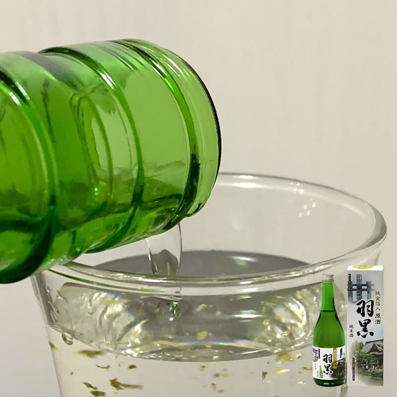 「竹の露」純金入原酒羽黒 720ml入りのため未登録