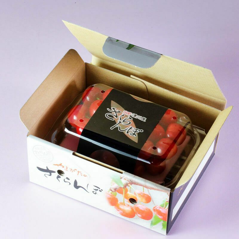 紅秀峰 特選 L～2L 200g オリジナルパック 山形さくらんぼ大粒お