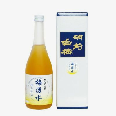 「羽根田酒造」純米梅酒 梅湧水 720mlパッケージ画像