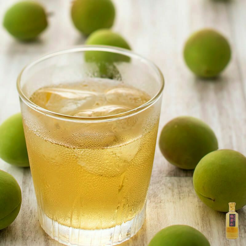 羽根田酒造-純米梅酒-梅湧水-180ml_イメージ