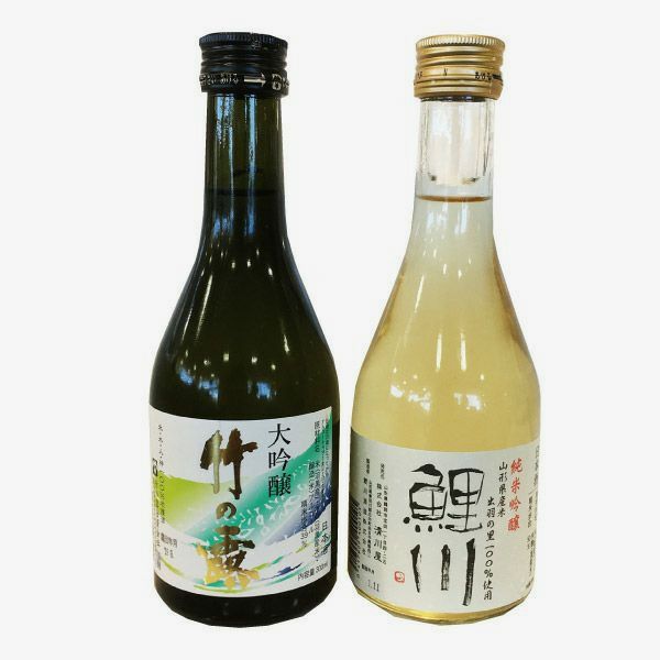 山形地酒詰合せ 日本酒飲み比べ2本セットパッケージ画像