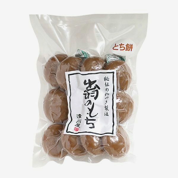 出羽のもち とちもち 絹のようななめらかさ山形極上餅（とち餅）｜清川屋