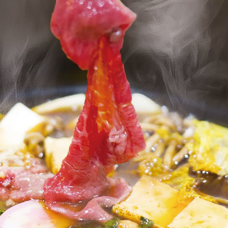 米沢牛 すき焼き用ロース肉イメージ