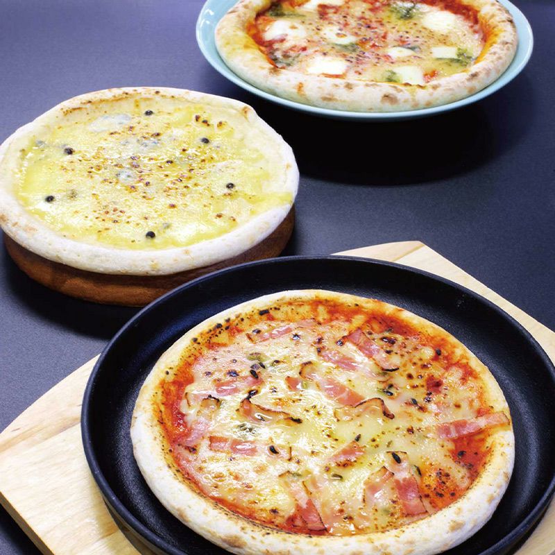 アル・ケッチァーノ ３種のピザセットイメージ画像