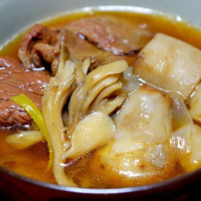 米沢牛入りいも煮