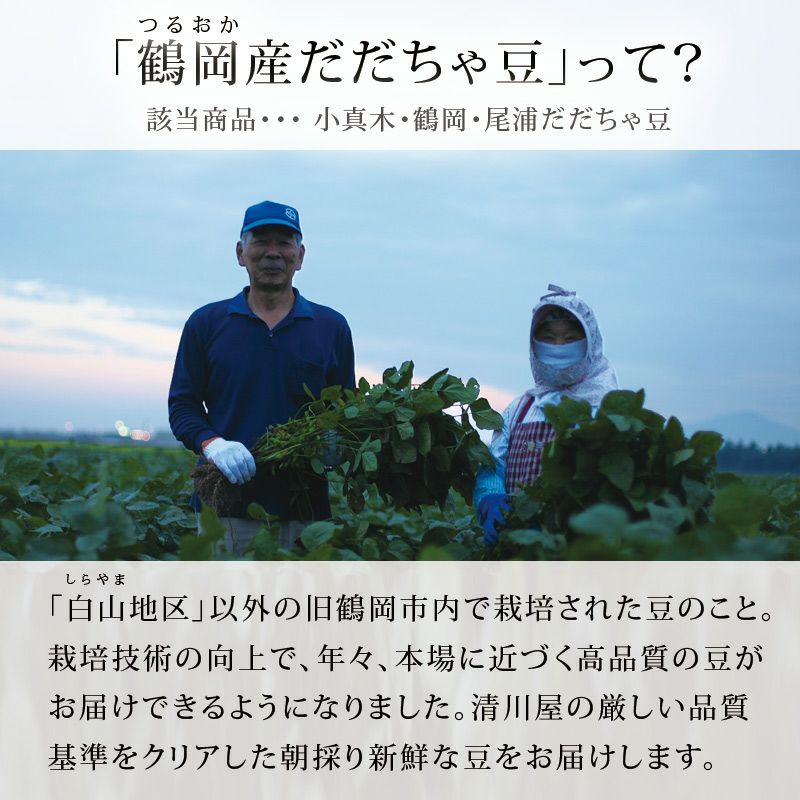 鶴岡 だだちゃ豆
