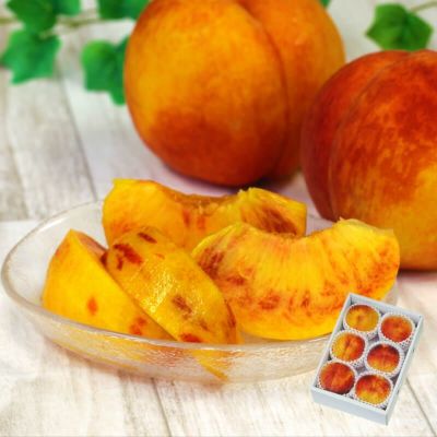 ワッサー 桃 硬めのもも黄桃｜清川屋