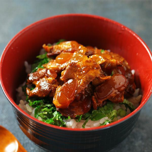 軟骨チャーシューとろ煮丼｜清川屋