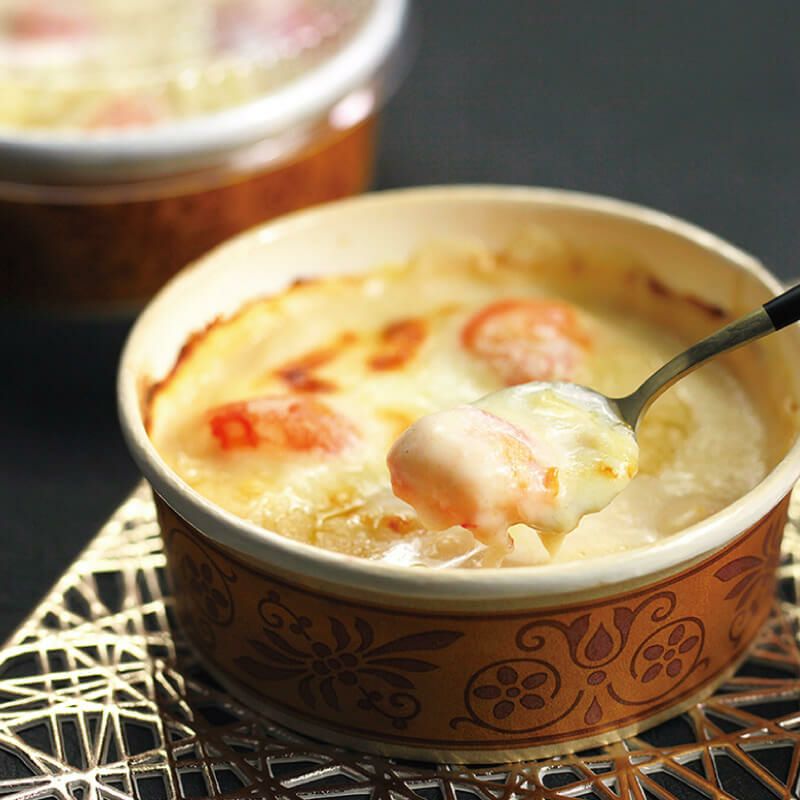 白色の蟹グラタン_イメージ画像