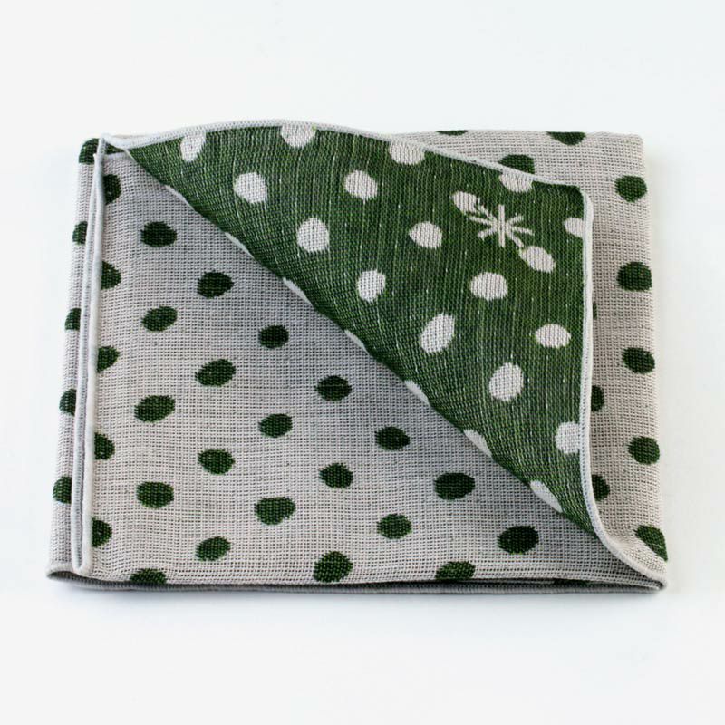 米織小紋ハンカチ 豆絞り_パッケージ画像