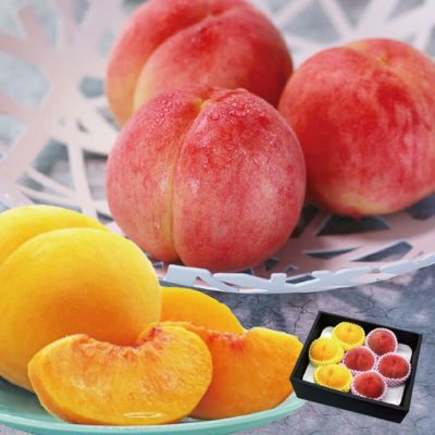 真の果実【桃】 6～8玉　8月下旬～9月中旬お届け