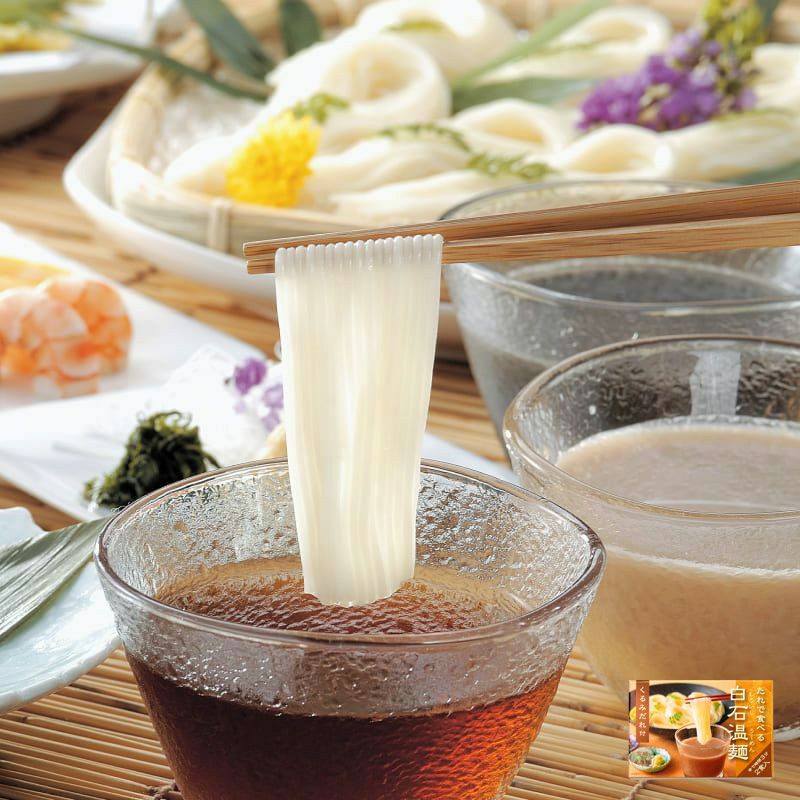 たれで食べる白石温麺 _イメージ