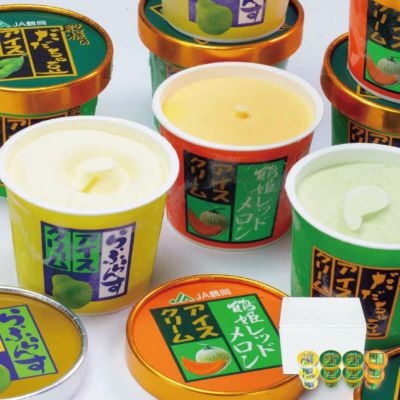 鶴岡ご当地アイスセット 8個入