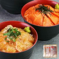 福原鮮魚店-こだわりの漬丼【鯛&サーモン】_イメージ1