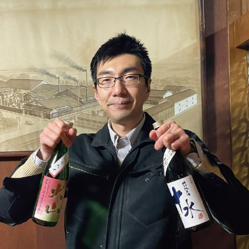  冬期限定生原酒　特別純米酒 十水_取締役社長