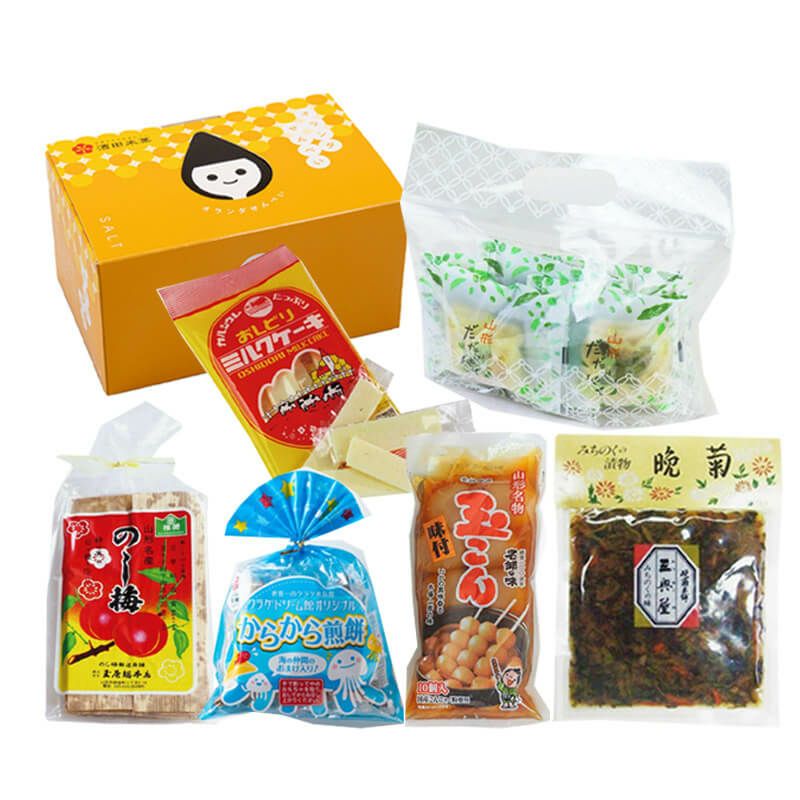 あんも様おまとめ商品。富山，山形 山形名物セット 7種 山形のおみやげお得セット｜清川屋