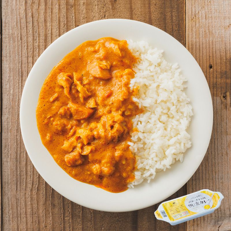 バターチキン風帆立カレー150g_イメージ