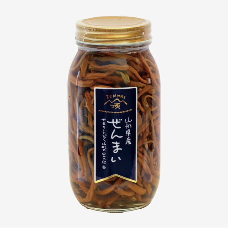 山形県産山菜水煮　ぜんまい水煮_パッケージ