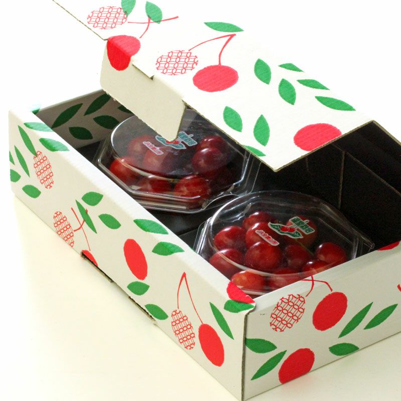 〈4月下旬～お届け〉温室そだち 佐藤錦 L 100g×2パック_イメージ6