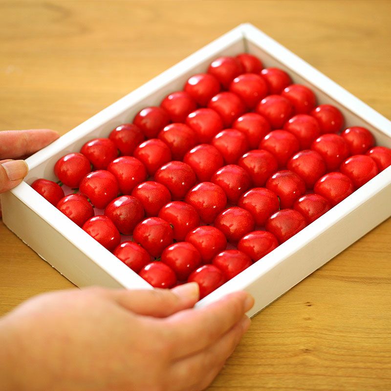  父の日さくらんぼ 佐藤錦 職人詰め L 300g 温室そだちイメージ4