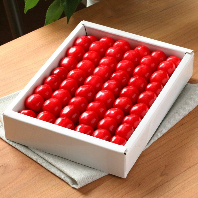  父の日さくらんぼ 佐藤錦 職人詰め L 300g 温室そだちイメージ5