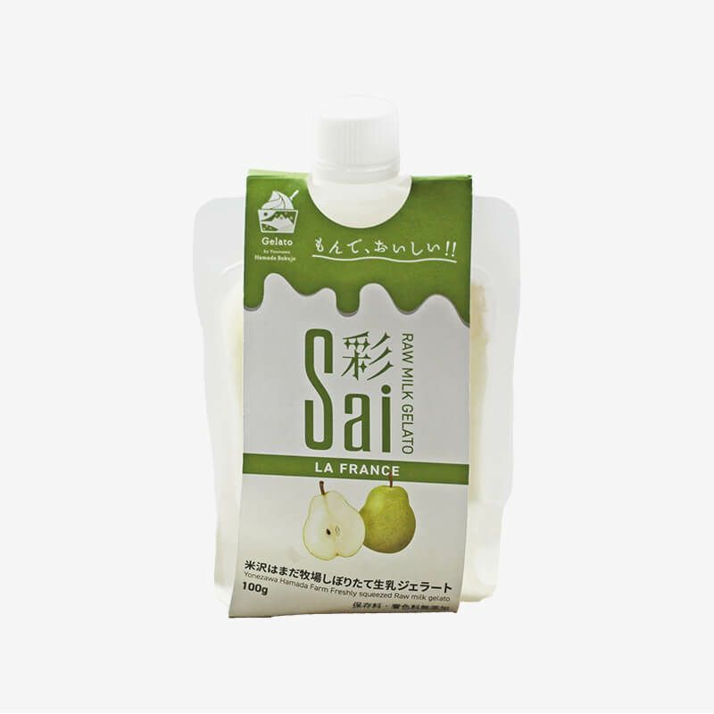 はまだ牧場しぼりたて生乳ジェラート彩-Sai_パッケージ