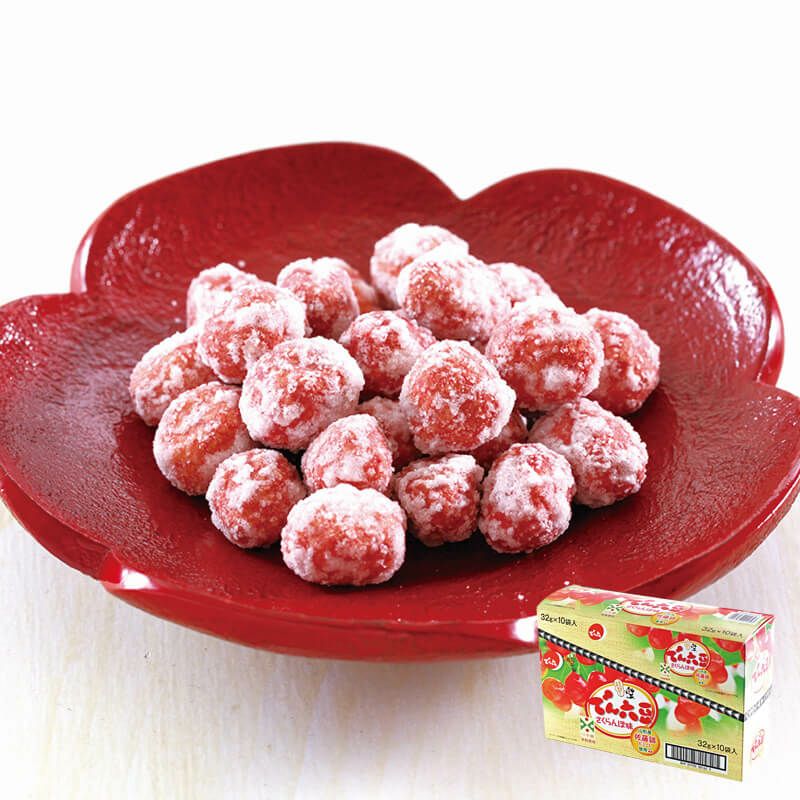 でん六豆-さくらんぼ味_イメージ1