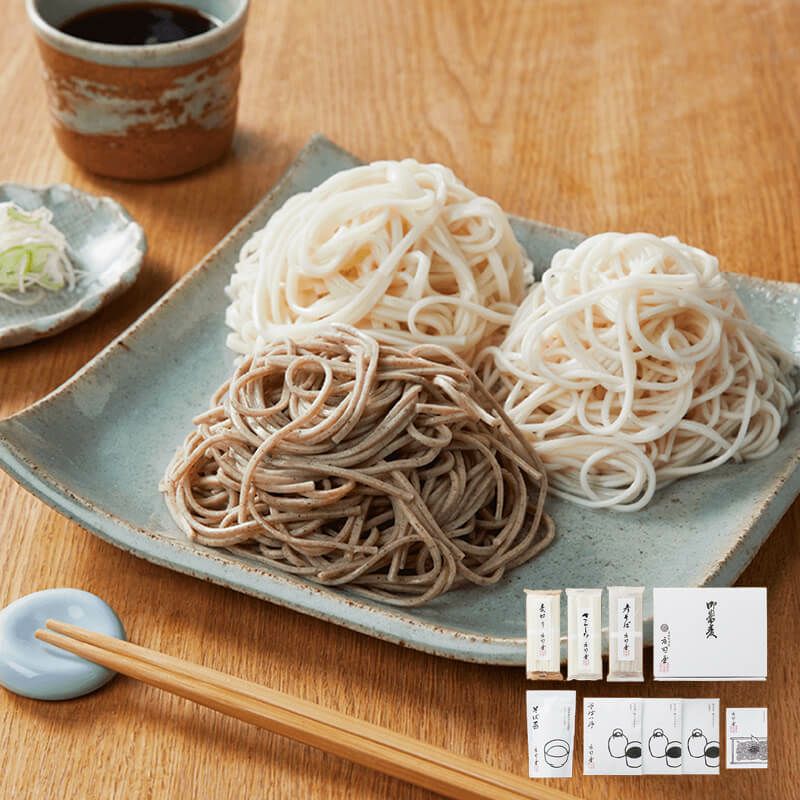 庄司屋 乾麺ギフトセット 食べ比べギフトセット