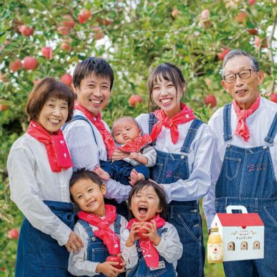 中川果樹園 フルーツジュース りんご6本入