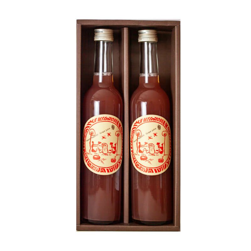 大野農園 ぶどうジュース 2本_パッケージ