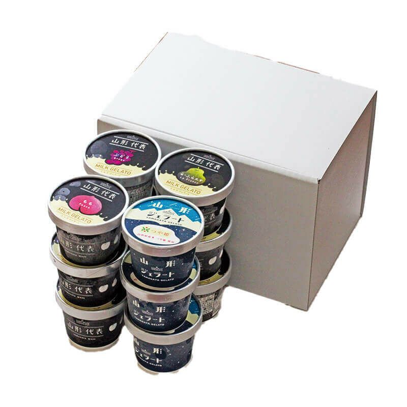 サン＆リブ 山形ジェラート 12個入_パッケージ